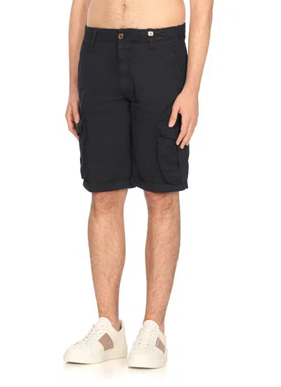 Myths Cargo-pockets Shorts In Blue