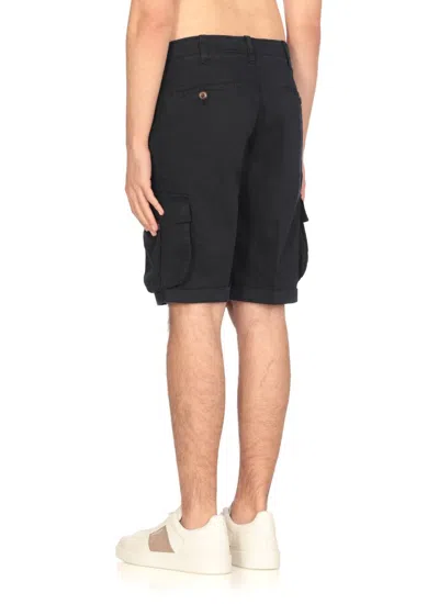 Myths Cargo-pockets Shorts In Blue