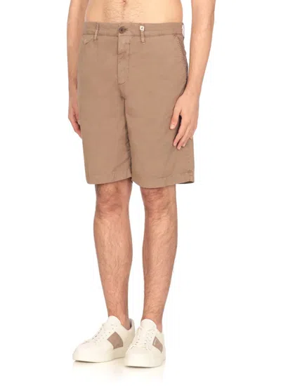 Myths Button-fastening Bermuda Shorts In Brown
