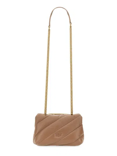 Pinko Chic And Versatile Carryall Bag In Grey