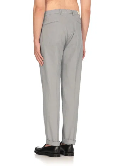 Briglia 1949 Pants With Micro Pattern In Grey