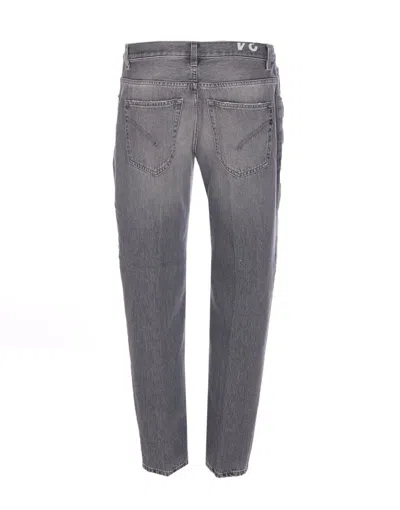 Dondup Jeans With Belt Loops In Grey