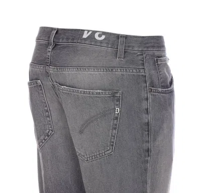 Dondup Jeans With Belt Loops In Grey
