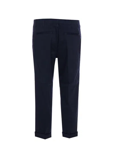 Dondup Zyan Chino Trousers In Blue