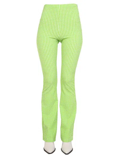 MSGM MSGM PLAID PATTERN PANTS 
