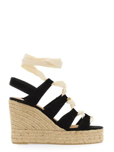 Castaã±er Castañer Balta Strap Wedge Espadrilles In Beige