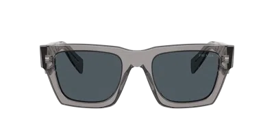 Prada Man Sunglasses Pr 10zs In Dark Grey