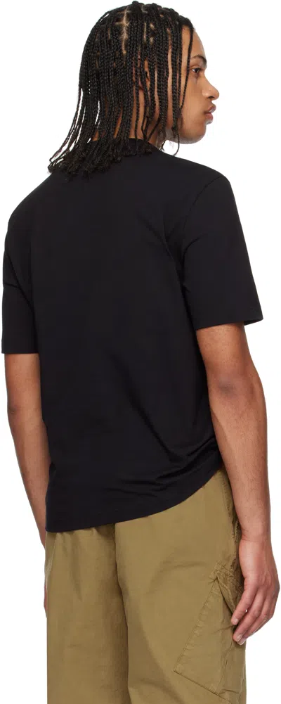 Ps By Paul Smith Black 'skull Sketch' Print T-shirt