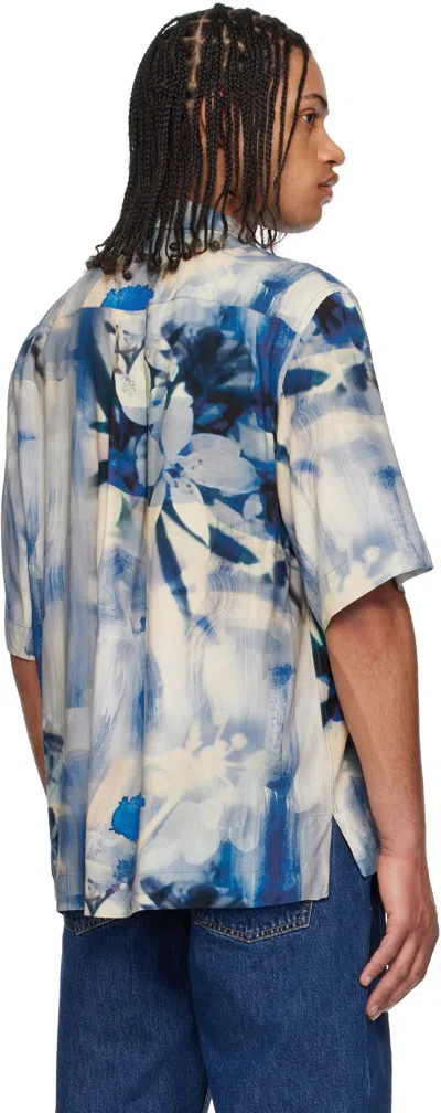 Paul Smith Painted Photograph Shirt In Multi