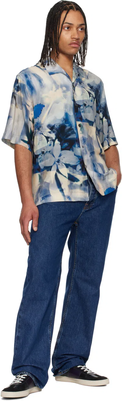 Paul Smith Painted Photograph Shirt In Multi