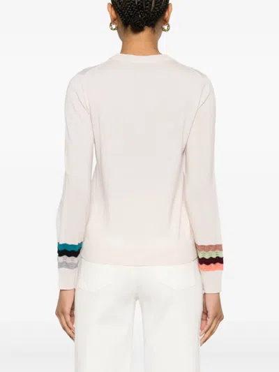 Ps By Paul Smith Ps Paul Smith Luxurious Wool Blend Sweater In Neutrals