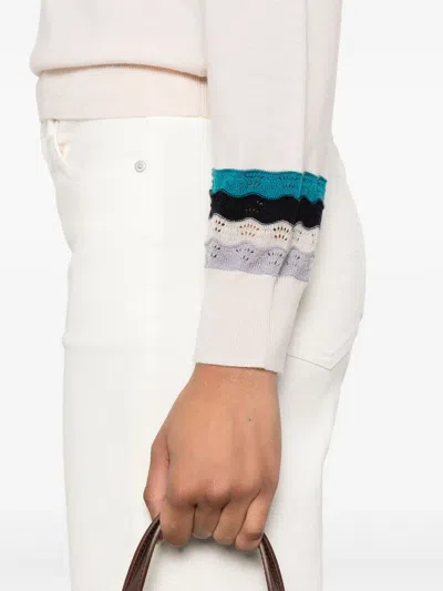 Ps By Paul Smith Ps Paul Smith Luxurious Wool Blend Sweater In Neutrals