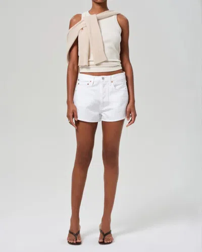 Citizen Of Humanity Marlow Long Short In Polish In White