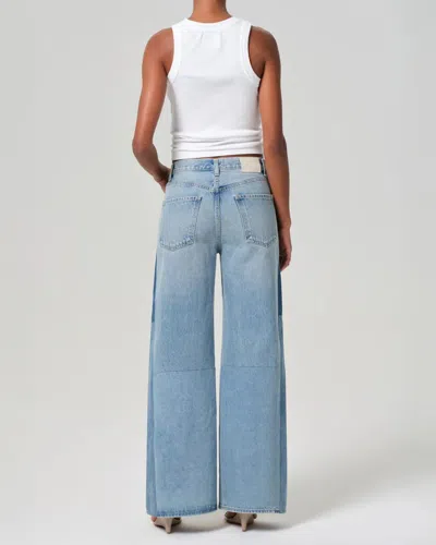 Citizen Of Humanity Reworked Paloma Jean In Light Wash Denim