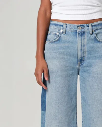 Citizen Of Humanity Reworked Paloma Jean In Light Wash Denim