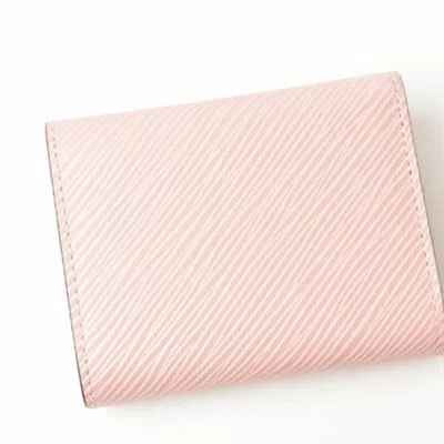 Pre-owned Louis Vuitton Epi Rose Ballerine Epi Leather Wallet (tri-fold) ()