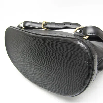 Pre-owned Louis Vuitton Gobelins Black Leather Backpack Bag ()