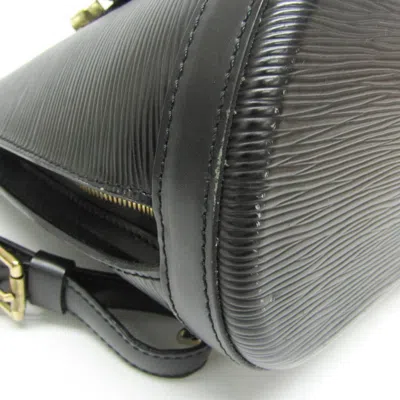 Pre-owned Louis Vuitton Gobelins Black Leather Backpack Bag ()