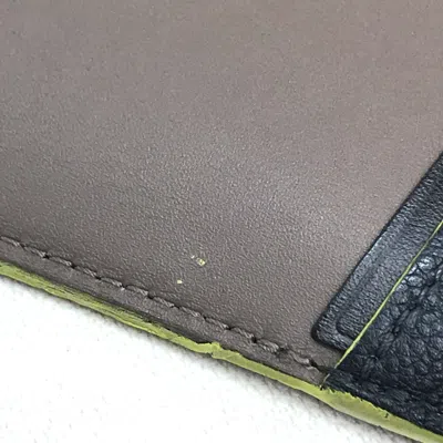 Pre-owned Louis Vuitton Gray Leather Clutch Bag ()
