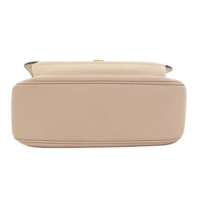 Pre-owned Louis Vuitton Grayish Leather Shoulder Bag ()