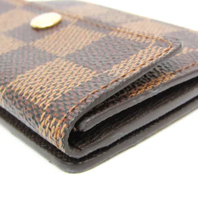 Pre-owned Louis Vuitton Ludlow Brown Canvas Wallet  ()