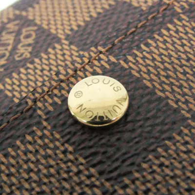 Pre-owned Louis Vuitton Ludlow Brown Canvas Wallet  ()