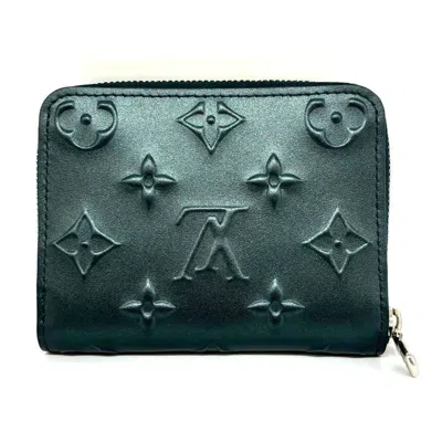 Pre-owned Louis Vuitton Monogram Blue Monogram Coin Purse/coin Case () In Blue, Monogram