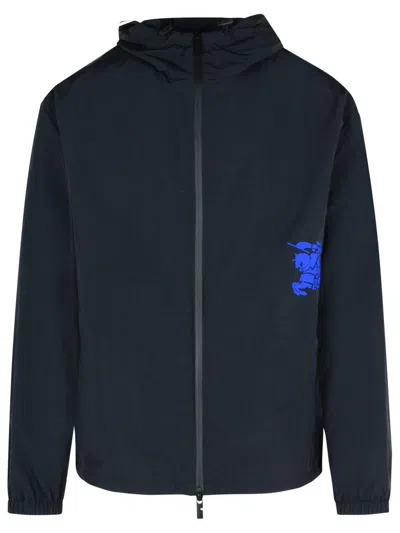 Burberry Lightweight Nylon Jacket By Ekd In Black