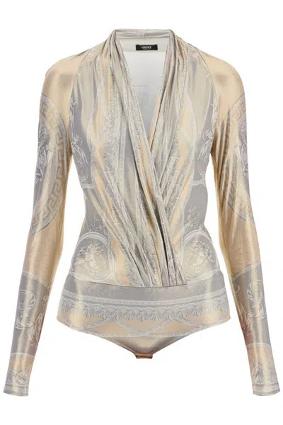 VERSACE LAMINATED JERSEY BODY 'THE CUP OF THE 