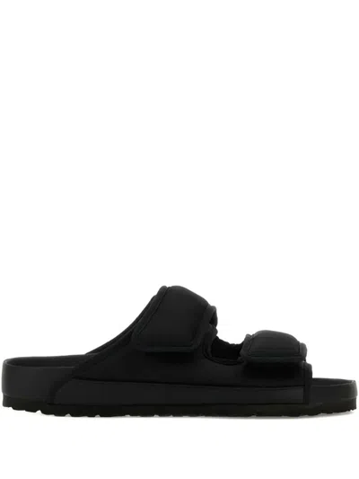 Birkenstock Cosny Double-strap Nylon Sandals In Black