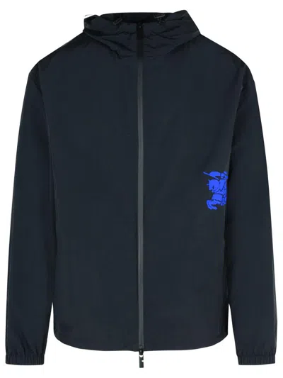 Burberry Lightweight Nylon Jacket By Ekd In Black