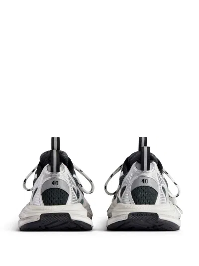 Balenciaga Men Multicolor Mesh And Rubber 3xl Gradient Sneakers In Grey