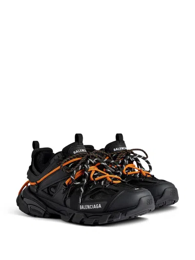 Balenciaga Track Trail Laces Sneakers Shoes In Black