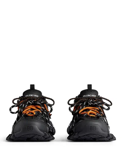 Balenciaga Track Trail Laces Sneakers Shoes In Black