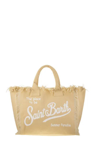 MC2 SAINT BARTH MC2 SAINT BARTH VANITY - CANVAS BAG WITH LOGO 