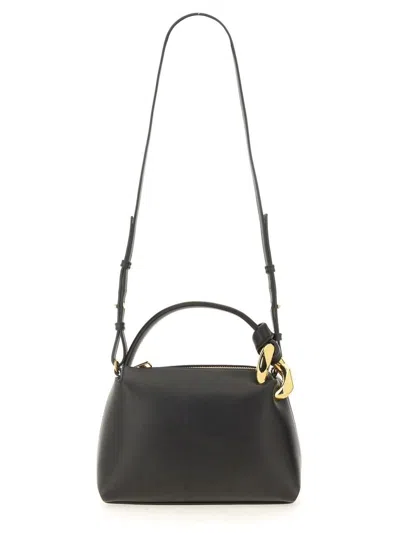 Jw Anderson Corner Bag Small Shoulder Bag In Black