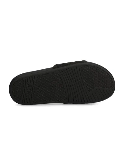 Apl Athletic Propulsion Labs Quilted Slide Sandals In Black