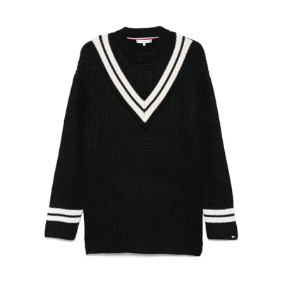 Tommy Hilfiger Black Sweaters