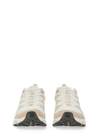 Salomon Fabric Xt-6 Sneakers Mesh Panels In White