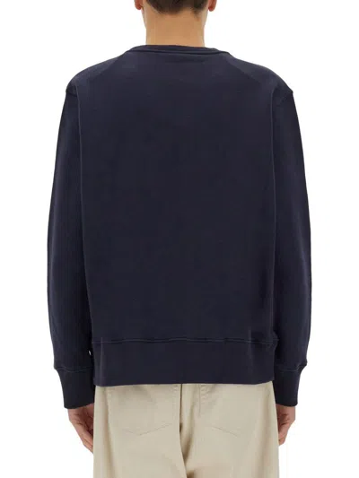 Autry Sweatshirt With Embroidered Logo Unisex In Blue