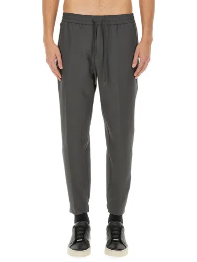 Shop Hugo Boss Boss Jogging Pants In Grey