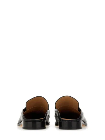 Maison Margiela Black Tabi City Loafer Mules In Black