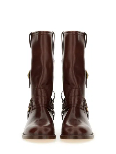 Isabel Marant Brown Heiko Mid-calf Boots In Brown