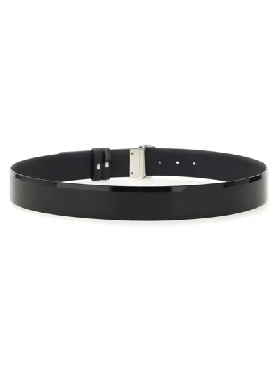 Versace Reversible Belt The Jellyfish In Black