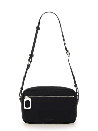 Jw Anderson Camera Bag With Shoulder Strap Unisex In Black