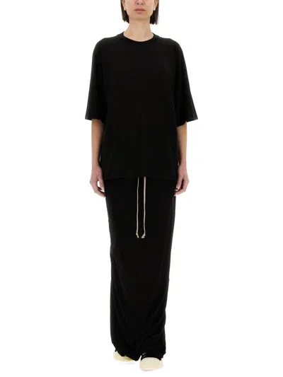 Rick Owens Drkshdw Drkshdw By Rick Owens "walrus T" T-shirt In Black