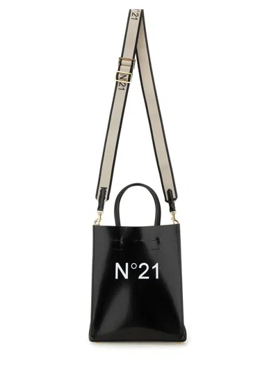 N°21 Small Shopper Bag In Black