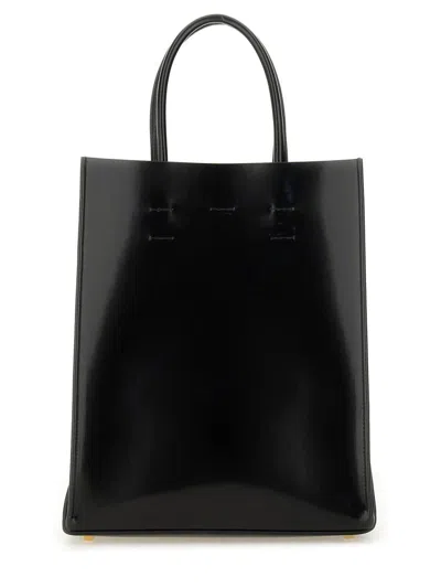 N°21 Small Shopper Bag In Black