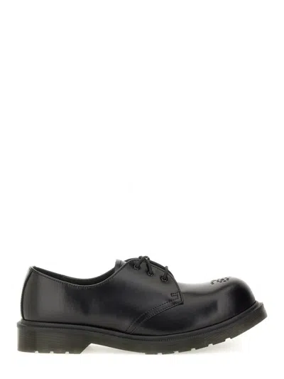 Dr. Martens' 1461 Analine Leather Steel Toe Shoes Brogues In Black
