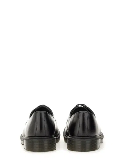Dr. Martens' 1461 Analine Leather Steel Toe Shoes Brogues In Black